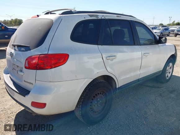 2009 Hyundai Santa Fe GLS with VIN 5NMSG13D49H324266, listed as a IAAI auction lot 43594483 with 125,396 mi miles and . Bid and sale history available at DreamBid. Image 4.