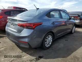 2019 Hyundai Accent SE with VIN 3KPC24A31KE054151, listed as a Copart auction lot 62858812 with 47,294 mi miles and . Bid and sale history available at DreamBid. Image 4.