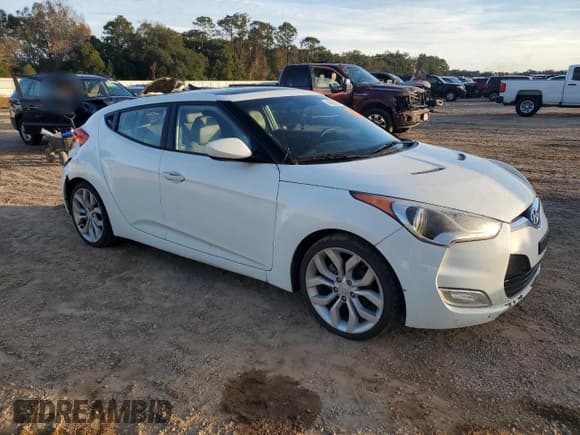 ✅ 2012 Hyundai Veloster w/Gray Int • VIN: KMHTC6AD4CU023542 • Lot: 84908764. Listed on Copart with 131,352 mi. Free auction sales archive from the USA and detailed vehicle history report at DreamBid. Image 4.