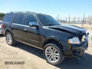 ✅ 2017 Ford Expedition Platinum • VIN: 1FMJU1LT1HEA65812 • Лот: 41865729. Опубликован ранее на IAAI с пробегом 153 286 миль. Бесплатный доступ к архиву аукционных продаж из США и подробный отчёт об истории автомобиля на DreamBid. Изображение 1.