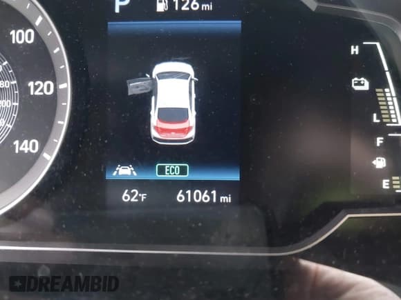 ✅ 2022 Hyundai Ioniq Blue • VIN: KMHC65LC0NU281307 • Lot: 41862146. Wystawiony na IAAI z przebiegiem 61 061 mil. Bezpłatny archiwum sprzedaży aukcyjnych z USA i szczegółowy raport historii pojazdu na DreamBid. Zdjęcie 16.