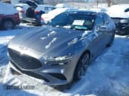 ✅ 2024 Genesis G70 Sport Advanced • VIN: KMTG54SE7RU136939 • Lot: 41293218. Listed on IAAI with 8,160 mi. Free auction sales archive from the USA and detailed vehicle history report at DreamBid. Image 2.