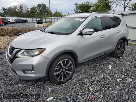 ✅ 2019 Nissan Rogue SL • VIN: 5N1AT2MV7KC823342 • Лот: 69178735. Опубликован ранее на Copart с пробегом 80 844 миль. Бесплатный доступ к архиву аукционных продаж из США и подробный отчёт об истории автомобиля на DreamBid. Изображение 1.