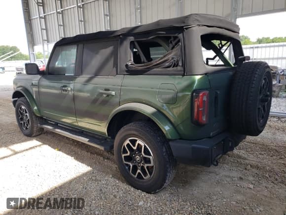 ✅ 2022 Ford Bronco • VIN: 1FMDE5BH1NLB24735 • Lot: 64809715. Listed on Copart with Not provided. Free auction sales archive from the USA and detailed vehicle history report at DreamBid. Image 2.
