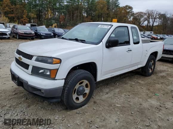 2012 Chevrolet Colorado Work Truck with VIN 1GCJTBF99C8163247, listed as a Copart auction lot 90287715 with 147,193 mi miles and Clean title. Bid and sale history available at DreamBid. Image 1.