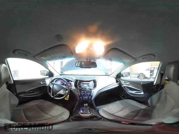 2016 Hyundai Santa Fe with VIN 5XYZUDLB7GG375971, listed as a Copart auction lot 86792085 with 99,975 mi miles and Salvage title. Bid and sale history available at DreamBid. Image 16.