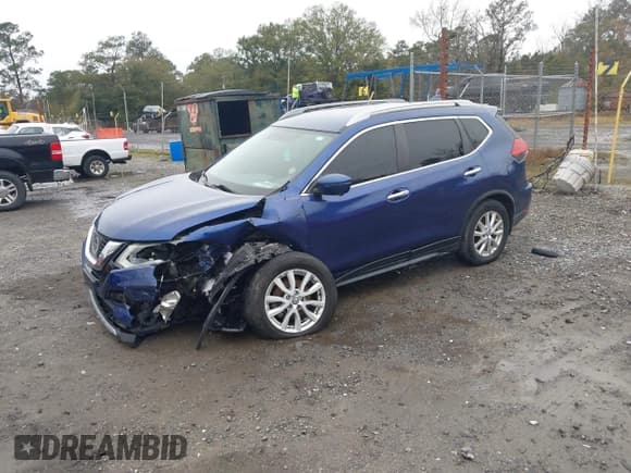 ✅ 2017 Nissan Rogue SL • VIN: 5N1AT2MV4HC870174 • Lot: 43817461. Listed on IAAI with 141,572 mi. Free auction sales archive from the USA and detailed vehicle history report at DreamBid. Image 2.