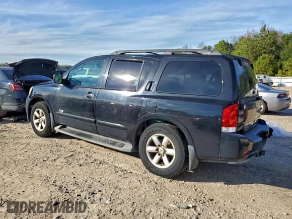 ✅ 2008 Nissan Armada LE • VIN: 5N1BA08D58N619507 • Lot: 95088415. Wystawiony na Copart z przebiegiem 171 848 mil. Bezpłatny archiwum sprzedaży aukcyjnych z USA i szczegółowy raport historii pojazdu na DreamBid. Zdjęcie 2.