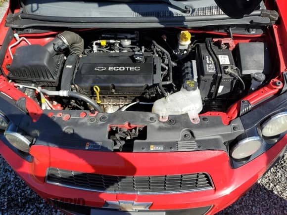 2015 Chevrolet Sonic LT z VIN 1G1JC5SH3F4174229, wystawiony jako Copart lot #74261884 z przebiegiem 158 230 mil mil oraz Szkoda całkowita • Salvage title. Historia ofert i sprzedaży dostępna na DreamBid. Obrazek 11.