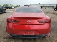 ✅ 2019 Infiniti Q60 Red Sport 400 • VIN: JN1FV7EK8KM360467 • Lot: 54070635. Listed on Copart with 49,227 mi. Free auction sales archive from the USA and detailed vehicle history report at DreamBid. Image 6.