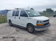 ✅ 2019 Chevrolet Express Cargo • VIN: 1GCWGAFG1K1343803 • Лот: 43348930. Опубликован ранее на IAAI с пробегом 78 202 миль. Бесплатный доступ к архиву аукционных продаж из США и подробный отчёт об истории автомобиля на DreamBid. Изображение 1.