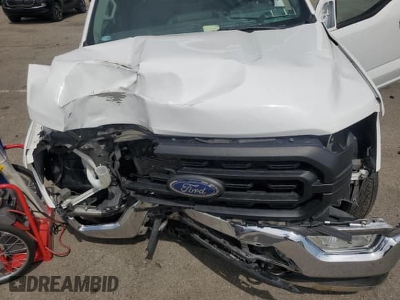 ✅ 2022 Ford F-150 XL • VIN: 1FTEX1EP7NKF07020 • Lot: 63406765. Listed on Copart with 34,633 mi. Free auction sales archive from the USA and detailed vehicle history report at DreamBid. Image 11.