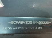 ✅ 2001 Aston Martin Vantage • VIN: SCFAB42321K402008 • Lot: 81073925. Wystawiony na Copart z przebiegiem 60 444 mil. Bezpłatny archiwum sprzedaży aukcyjnych z USA i szczegółowy raport historii pojazdu na DreamBid. Zdjęcie 10.