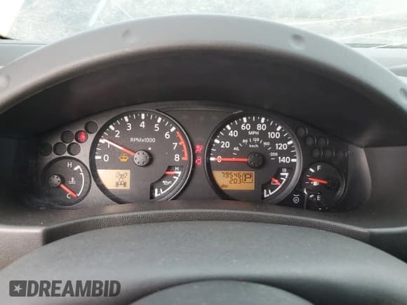 ✅ 2005 Nissan Frontier LE • VIN: 1N6AD06W65C405433 • Lot: 50360665. Listed on Copart with 79,546 mi. Free auction sales archive from the USA and detailed vehicle history report at DreamBid. Image 9.