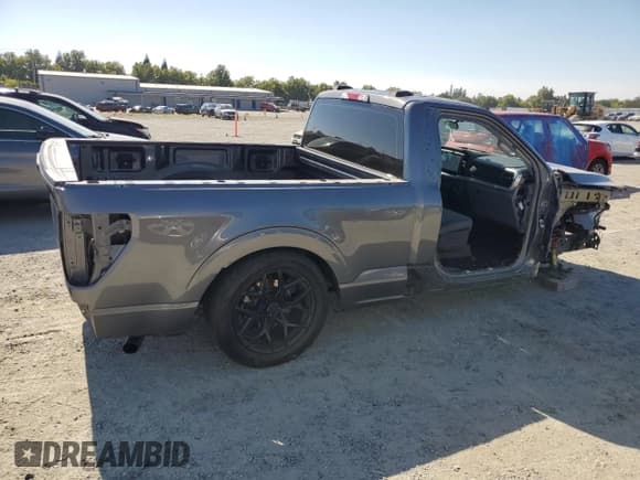 ✅ 2022 Ford F-150 XL • VIN: 1FTMF1C50NKE60266 • Lot: 64695395. Listed on Copart with 28,598 mi. Free auction sales archive from the USA and detailed vehicle history report at DreamBid. Image 3.