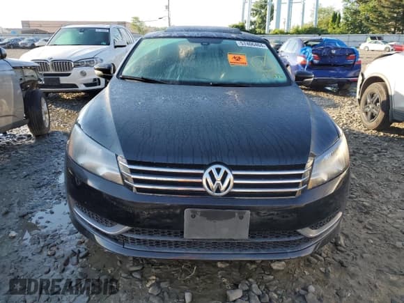 ✅ 2014 Volkswagen Passat SE • VIN: 1VWBT7A36EC066721 • Lot: 54134485. Listed on Copart with Not provided. Free auction sales archive from the USA and detailed vehicle history report at DreamBid. Image 5.