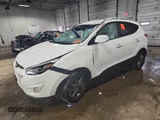 2015 Hyundai Tucson SE with VIN KM8JU3AG2FU109109, listed as a Copart auction lot 91779945 with 135,748 mi miles and Clean title. Bid and sale history available at DreamBid. Image 1.