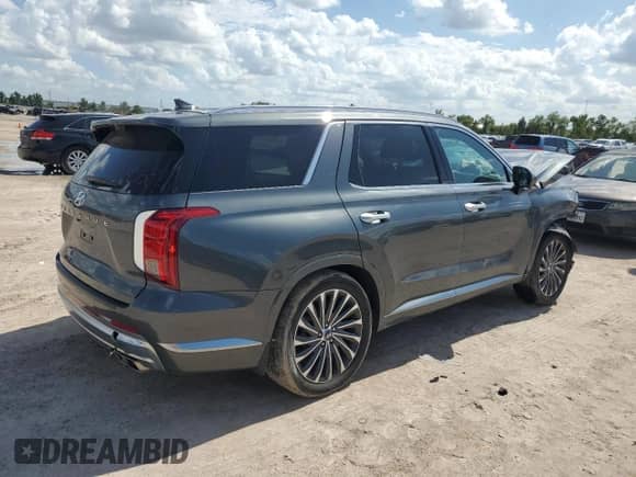 2023 Hyundai Palisade Calligraphy с VIN KM8R74GE2PU561178, выставлен на аукционе Copart как лот 64023184 с пробегом 29 313 миль миль и Списание • Salvage title. История ставок и продаж доступна на DreamBid. Изображение 3.