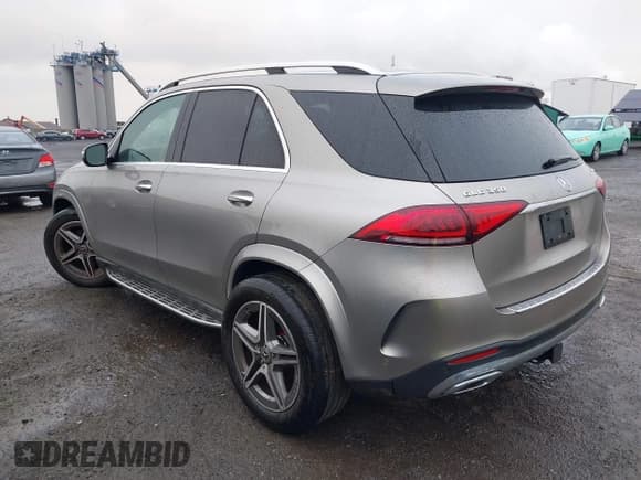 ✅ 2020 Mercedes-Benz GLE 350 • VIN: 4JGFB4KE6LA051016 • Lot: 43710324. Listed on IAAI with 43,844 mi. Free auction sales archive from the USA and detailed vehicle history report at DreamBid. Image 3.
