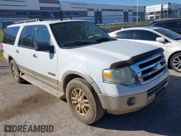 ✅ 2007 Ford Expedition Max Eddie Bauer • VIN: 1FMFK17547LA36936 • Lot: 43488349. Wystawiony na IAAI z przebiegiem 207 132 mil. Bezpłatny archiwum sprzedaży aukcyjnych z USA i szczegółowy raport historii pojazdu na DreamBid. Zdjęcie 1.