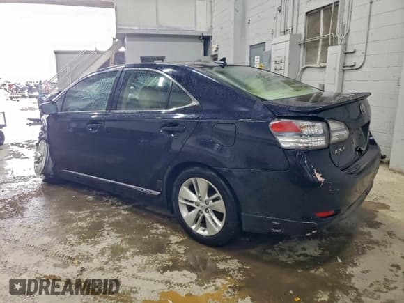 ✅ 2010 Lexus HS 250h Premium • VIN: JTHBB1BA3A2015739 • Lot: 94872855. Listed on Copart with 104,947 mi. Free auction sales archive from the USA and detailed vehicle history report at DreamBid. Image 2.