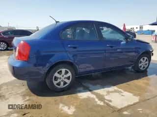 2011 Hyundai Accent GLS z VIN KMHCN4AC7BU594172, wystawiony jako Copart lot #75000234 z przebiegiem 86 884 mil mil oraz Szkoda całkowita • Salvage title. Historia ofert i sprzedaży dostępna na DreamBid. Obrazek 3.