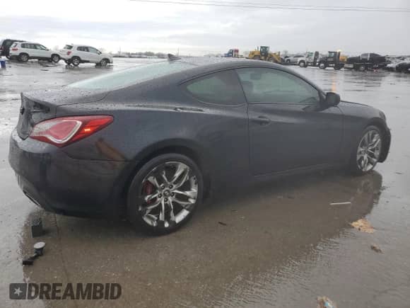 2014 Hyundai Genesis Coupe 2.0T with VIN KMHHT6KD1EU116459, listed as a Copart auction lot 86308684 with 126,492 mi miles and Salvage title. Bid and sale history available at DreamBid. Image 3.