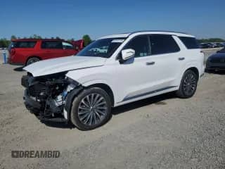 2025 Hyundai Palisade Calligraphy z VIN KM8R74GEXSU867294, wystawiony jako Copart lot #52141715 z przebiegiem 1 297 mil mil oraz Szkoda całkowita • Salvage title. Historia ofert i sprzedaży dostępna na DreamBid. Obrazek 1.