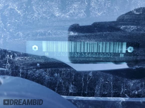 ✅ 2005 Chevrolet Equinox LT • VIN: 2CNDL73F356010002 • Лот: 43386915. Опубликован ранее на Copart с пробегом 221 466 миль. Бесплатный доступ к архиву аукционных продаж из США и подробный отчёт об истории автомобиля на DreamBid. Изображение 12.