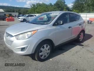 2013 Hyundai Tucson GL with VIN KM8JT3AB3DU655387, listed as a Copart auction lot 69679355 with 110,271 mi miles and Salvage title. Bid and sale history available at DreamBid. Image 1.