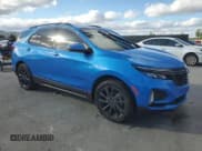 ✅ 2024 Chevrolet Equinox RS • VIN: 3GNAXMEG0RS118026 • Lot: 90600195. Listed on Copart with 18,612 mi. Free auction sales archive from the USA and detailed vehicle history report at DreamBid. Image 4.