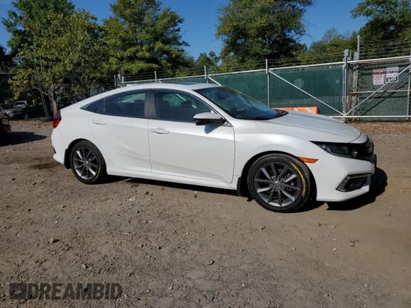 ✅ 2019 Honda Civic EX • VIN: 19XFC1F33KE007513 • Lot: 85060835. Listed on Copart with 47,917 mi. Free auction sales archive from the USA and detailed vehicle history report at DreamBid. Image 4.