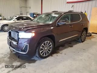✅ 2021 GMC Acadia Denali • VIN: 1GKKNXLS0MZ109886 • Lot: 93042625. Listed on Copart with 104,520 mi. Free auction sales archive from the USA and detailed vehicle history report at DreamBid. Image 1.