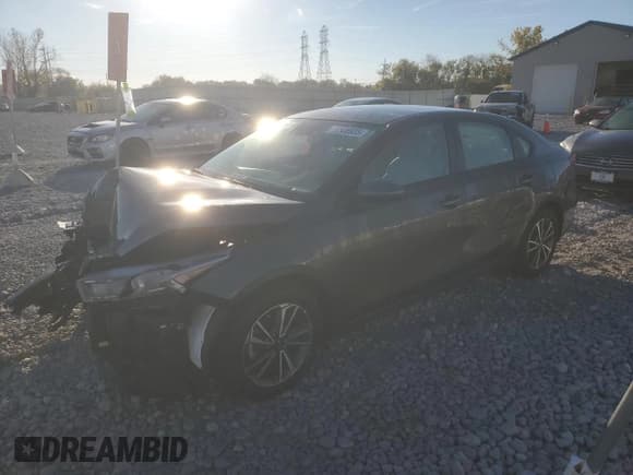 ✅ 2023 Kia Forte LXS • VIN: 3KPF24AD9PE596644 • Lot: 82538925. Listed on Copart with 13,243 mi. Free auction sales archive from the USA and detailed vehicle history report at DreamBid. Image 1.