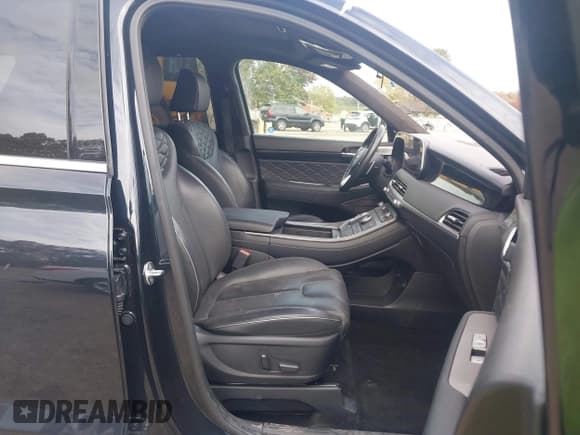 ✅ 2021 Hyundai Palisade Calligraphy • VIN: KM8R74HE6MU323330 • Лот: 43561326. Опубликован ранее на IAAI с пробегом 46 402 миль. Бесплатный доступ к архиву аукционных продаж из США и подробный отчёт об истории автомобиля на DreamBid. Изображение 5.