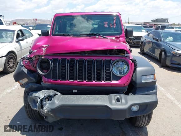 ✅ 2024 Jeep Wrangler Sport S • VIN: 1C4PJXDN1RW363914 • Lot: 42674626. Listed on IAAI with 10,893 mi. Free auction sales archive from the USA and detailed vehicle history report at DreamBid. Image 12.