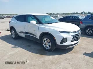 ✅ 2019 Chevrolet Blazer • VIN: 3GNKBBRA3KS696303 • Lot: 43242056. Listed on IAAI with 110,084 mi. Free auction sales archive from the USA and detailed vehicle history report at DreamBid. Image 1.