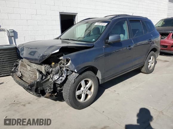 ✅ 2007 Hyundai Santa Fe GLS • VIN: 5NMSG73D37H078374 • Lot: 72561614. Listed on Copart with Not provided. Free auction sales archive from the USA and detailed vehicle history report at DreamBid. Image 1.