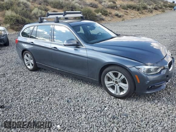 2018 BMW 3 Series 328d xDrive with VIN WBA8J1C55JA379468, listed as a Copart auction lot 80497915 with 84,486 mi miles and Salvage title. Bid and sale history available at DreamBid. Image 4.