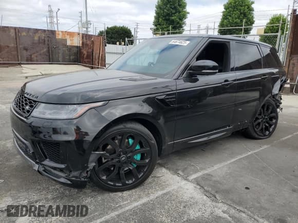 ✅ 2022 Land Rover Range Rover Sport HSE Silver Edition • VIN: SALWR2SU6NA231944 • Lot: 64674625. Listed on Copart with 68,701 mi. Free auction sales archive from the USA and detailed vehicle history report at DreamBid. Image 1.