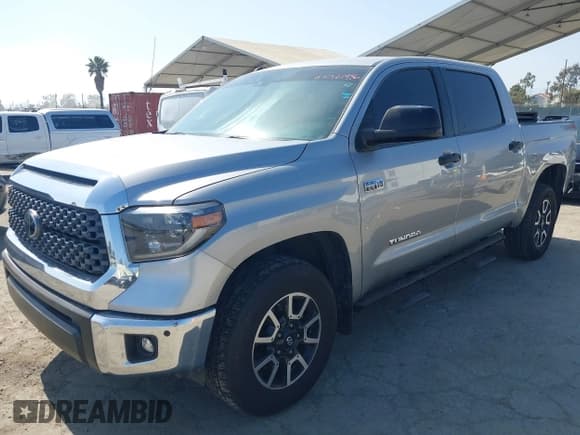 ✅ 2019 Toyota Tundra SR5 • VIN: 5TFDY5F16KX802781 • Lot: 42560986. Listed on IAAI with 59,268 mi. Free auction sales archive from the USA and detailed vehicle history report at DreamBid. Image 2.