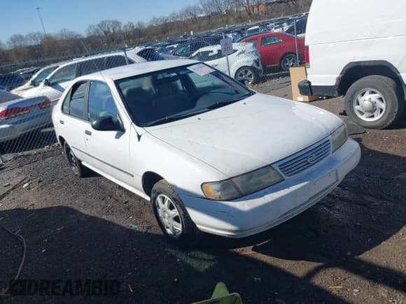 ✅ 1997 Nissan Sentra XE • VIN: 3N1AB41D2VL009030 • Lot: 41732648. Listed on IAAI with 266,188 mi. Free auction sales archive from the USA and detailed vehicle history report at DreamBid. Image 1.
