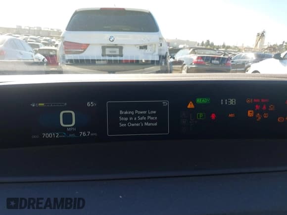 ✅ 2021 Toyota Prius XLE • VIN: JTDKAMFP5M3165273 • Lot: 43822615. Listed on IAAI with 70,012 mi. Free auction sales archive from the USA and detailed vehicle history report at DreamBid. Image 7.