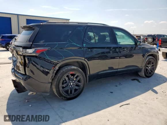 2021 Chevrolet Traverse Premier с VIN 1GNERKKW8MJ225170, выставлен на аукционе Copart как лот 71836345 с пробегом 55 652 миль миль и Списание • Salvage title. История ставок и продаж доступна на DreamBid. Изображение 3.