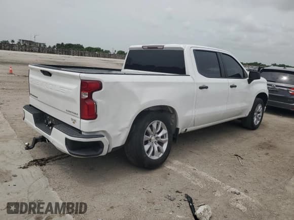 ✅ 2021 Chevrolet Silverado 1500 Custom • VIN: 3GCPWBEK3MG195239 • Lot: 62066554. Wystawiony na Copart z przebiegiem 72 033 mil. Bezpłatny archiwum sprzedaży aukcyjnych z USA i szczegółowy raport historii pojazdu na DreamBid. Zdjęcie 3.