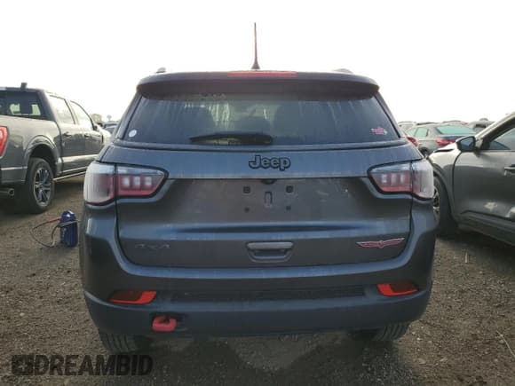 ✅ 2020 Jeep Compass Trailhawk • VIN: 3C4NJDDB9LT244503 • Лот: 81494855. Опубликован ранее на Copart с пробегом 58 340 миль. Бесплатный доступ к архиву аукционных продаж из США и подробный отчёт об истории автомобиля на DreamBid. Изображение 6.