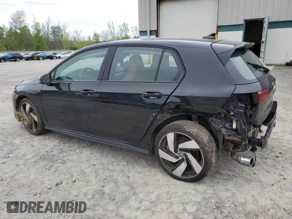 ✅ 2024 Volkswagen Golf GTI S • VIN: WVWGA7CD1RW133069 • Lot: 58450145. Listed on Copart with 15,030 mi. Free auction sales archive from the USA and detailed vehicle history report at DreamBid. Image 2.