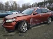 ✅ 2006 Infiniti FX • VIN: JNRBS08WX6X400546 • Лот: 49490105. Опубликован ранее на Copart с пробегом Не указан. Бесплатный доступ к архиву аукционных продаж из США и подробный отчёт об истории автомобиля на DreamBid. Изображение 1.