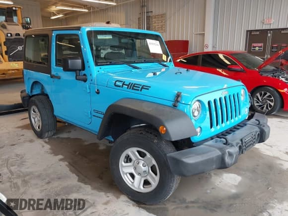 ✅ 2017 Jeep Wrangler Sport • VIN: 1C4AJWAG5HL578041 • Лот: 41935216. Опубликован ранее на IAAI с пробегом 119 837 миль. Бесплатный доступ к архиву аукционных продаж из США и подробный отчёт об истории автомобиля на DreamBid. Изображение 1.