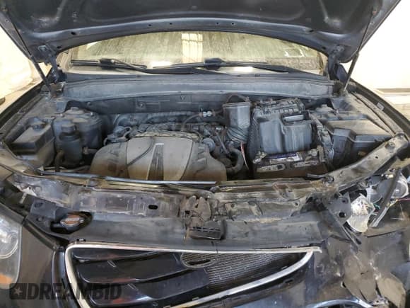 ✅ 2011 Hyundai Santa Fe Limited • VIN: 5XYZKDAG7BG007237 • Lot: 93232515. Listed on Copart with 161,486 mi. Free auction sales archive from the USA and detailed vehicle history report at DreamBid. Image 12.